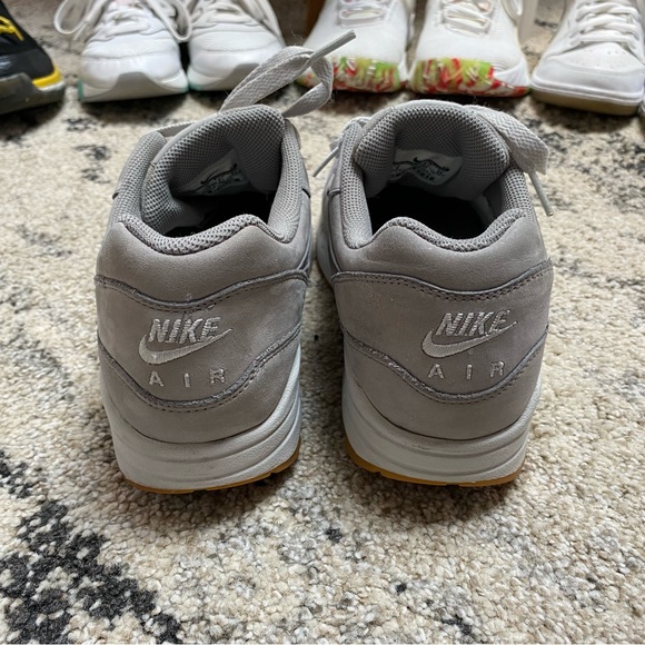 Nike Air Max 1 Premium Medium Grey and Gum - Picture 4 of 6